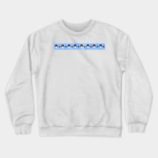 Snowman Pattern Crewneck Sweatshirt